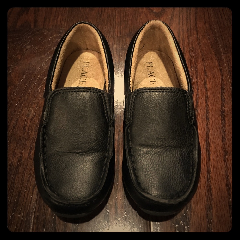 Toddler Boys Slip On Dress Shoe (Black) Size 10